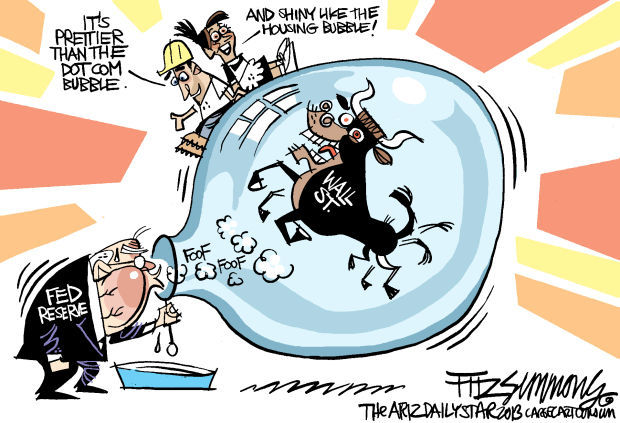 Daily Fitz Cartoon: Bubble